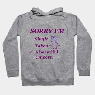 Beautiful unicorn Hoodie